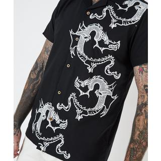 Joe Browns  Chemise Manches Courtes Dragon Brodé 