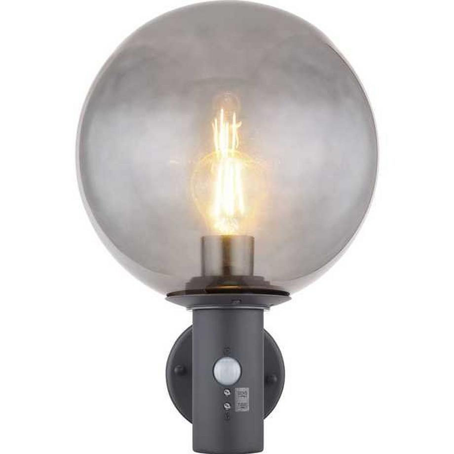 mutoni Lampe d'extérieur Hedwig Inox 1xE27 LED  