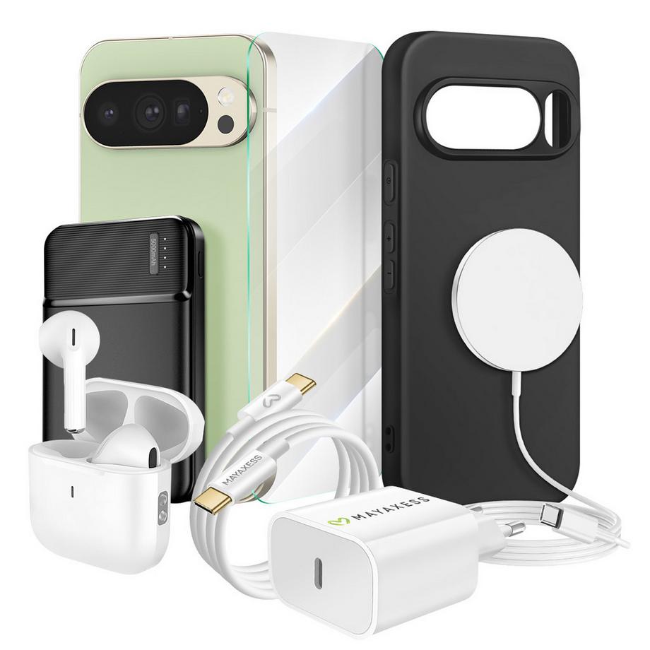 Pack Pixel 10 Pro Powerbank MagSafe TWS