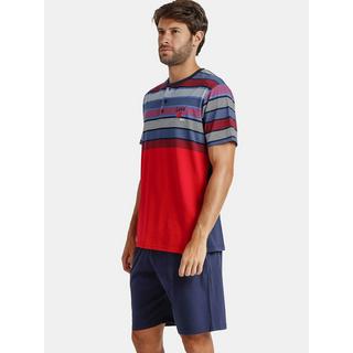 Admas  Pyjama Hausanzug Shorts Polo Strings Lois 