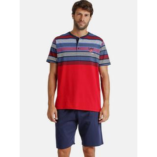 Admas  Pyjama Hausanzug Shorts Polo Strings Lois 