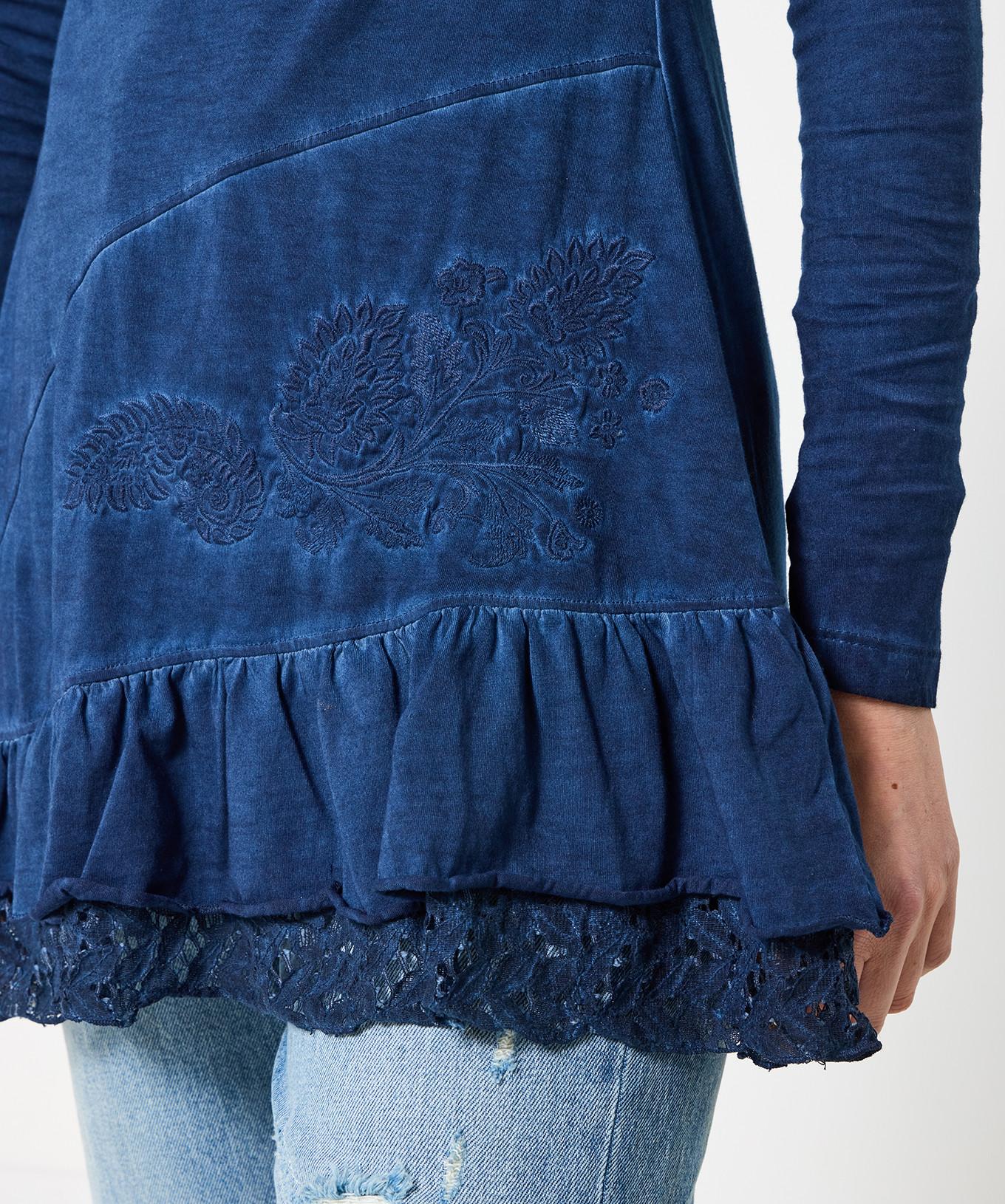 Joe Browns Verwaschenes Jersey Tunika Oberteil  