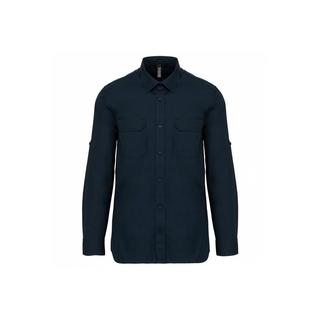 Kariban Safari Langarmhemd  