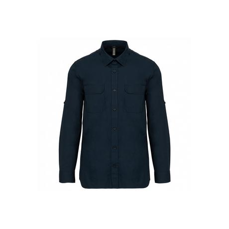 Kariban Safari Langarmhemd  