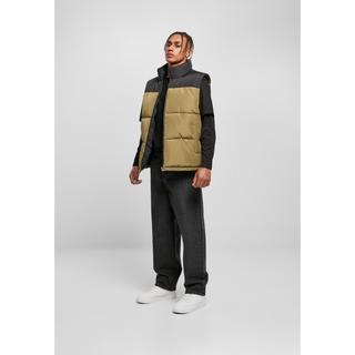 URBAN CLASSICS  giacca block puffer 