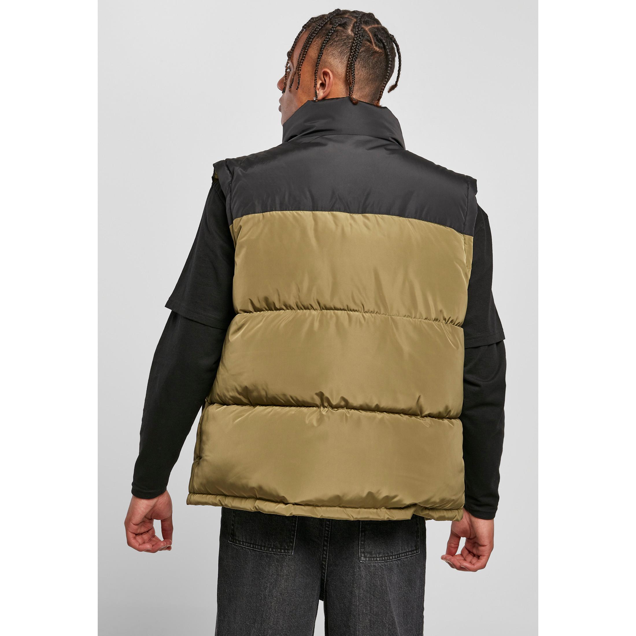 URBAN CLASSICS  jacke block puffer 