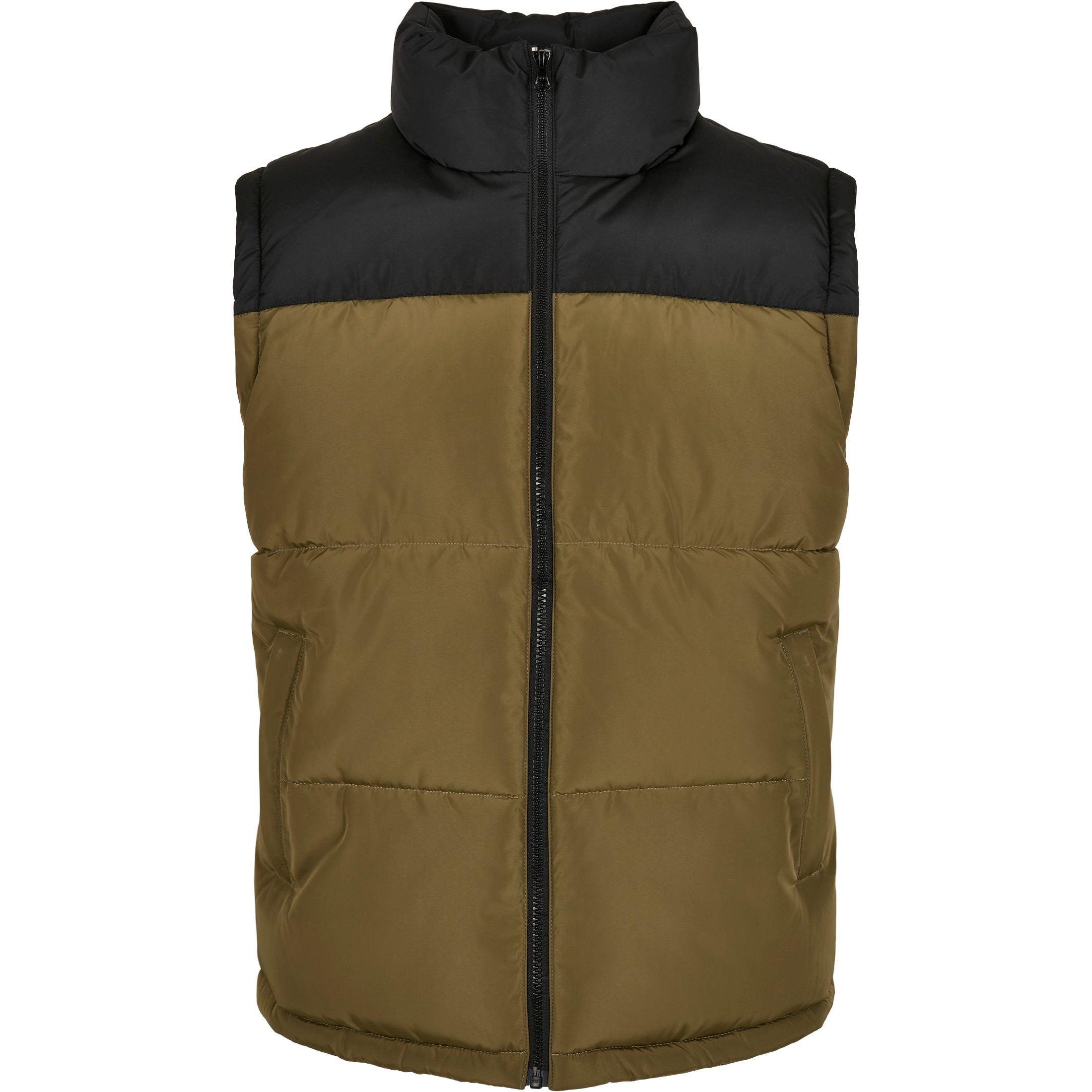 URBAN CLASSICS  jacke block puffer 