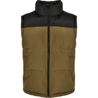 URBAN CLASSICS  giacca block puffer 