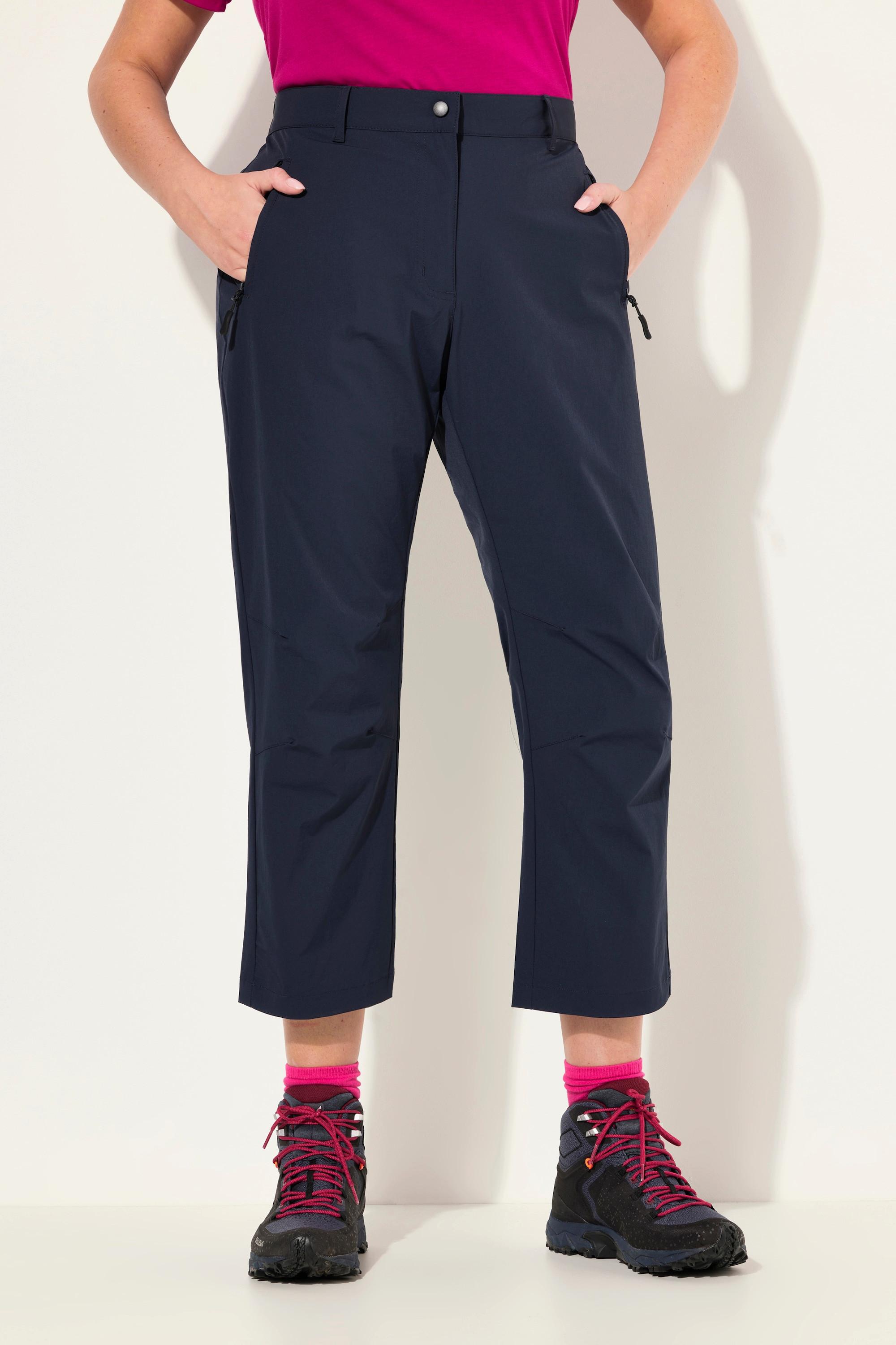 Ulla Popken  Pantalon technique 7/8, séchage rapide, taille confortable 