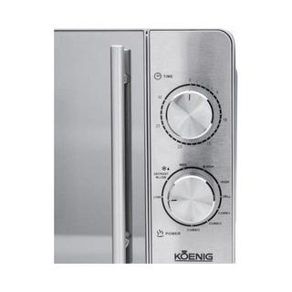 König KOENIG B01106 forno a microonde Superficie piana Microonde combinato 20 L 700 W Acciaio inossidabile  