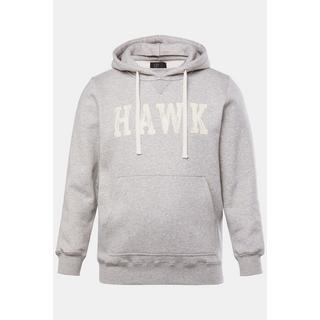 JP1880 Hoodie Kapuze Kängurutasche Brustprint  