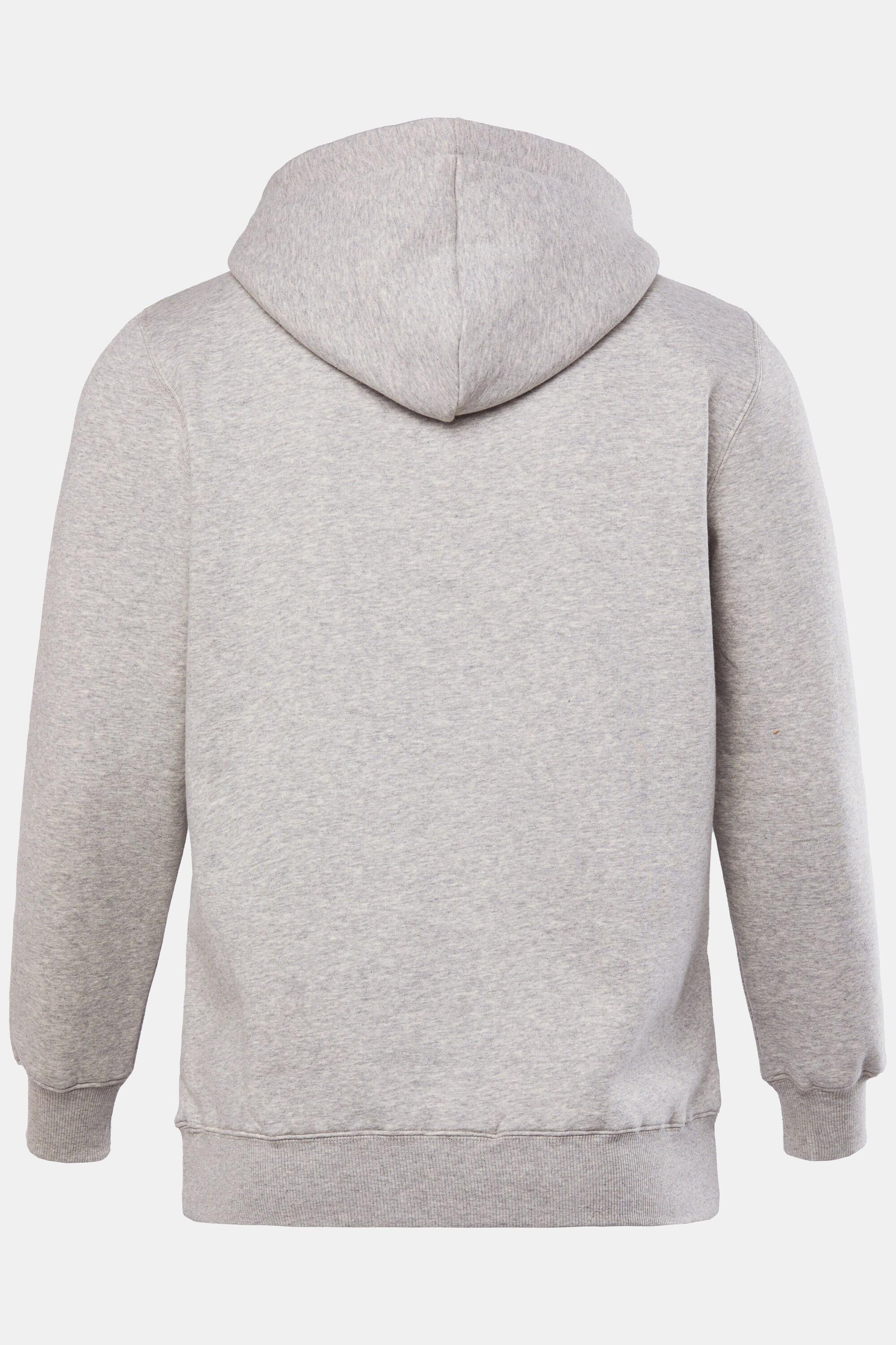 JP1880 Hoodie Kapuze Kängurutasche Brustprint  