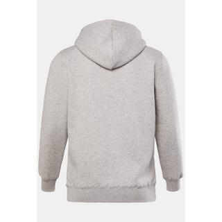 JP1880 Hoodie Kapuze Kängurutasche Brustprint  