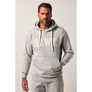 JP1880 Hoodie Kapuze Kängurutasche Brustprint  