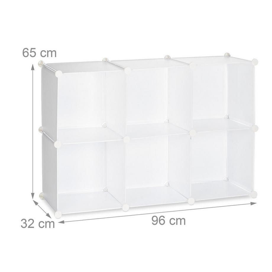 B2X Regalsystem 6 Fächer  