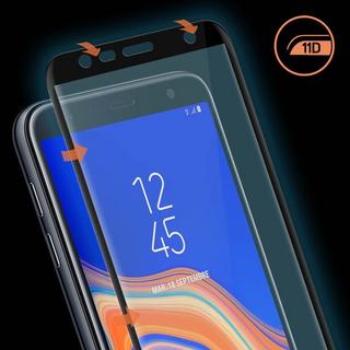 Avizar  Vetro temperato Nero Galaxy J6 Plus 