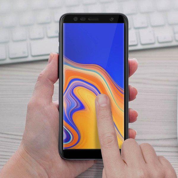 Avizar  Displayschutzfolie Galaxy J6Plus Schwarz 