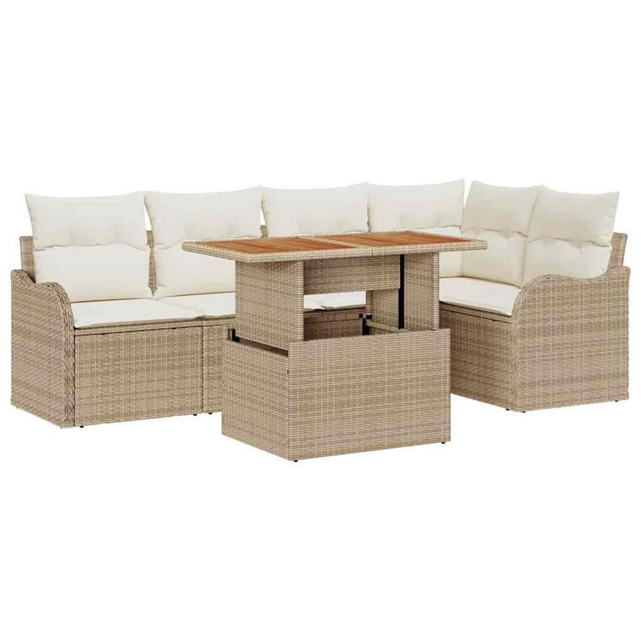 Divano da giardino Polyrattan