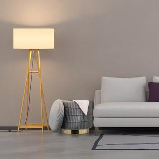 B2X Samthocker mit Stauraum in Grau  