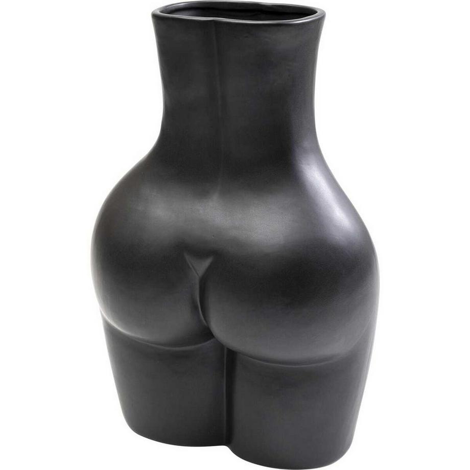 KARE Design Vase Donna noir 40  