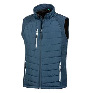 Gilet Softshells matelassé et rembourré COMPASS