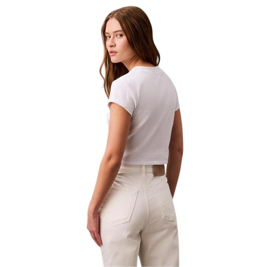 Calvin Klein  Kurzes Top, Gerippt 