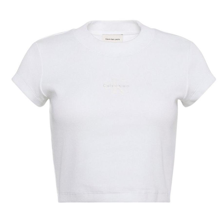 Kurzes Top, Gerippt