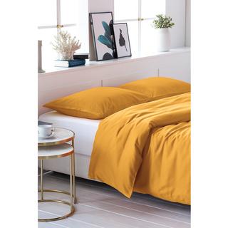 Living Home Uni Satin Taie d'oreiller  