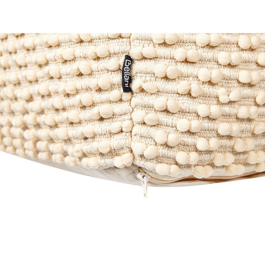 Beliani Pouf en Cotone Boho KINGRI  