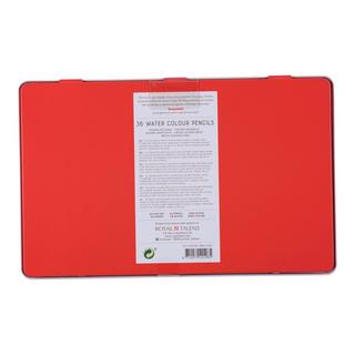 Bruynzeel BRUYNZEEL Aquarellfarbstifte Expression 60313036 36 Farben Metalletui  