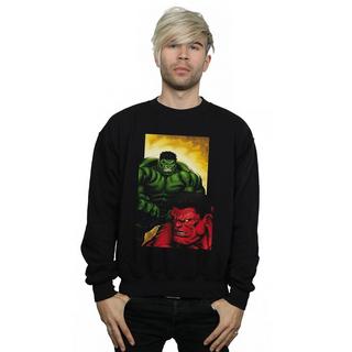 MARVEL  Red Vs Green Sweatshirt 