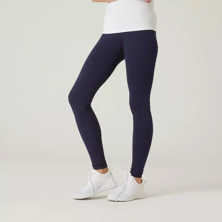 NYAMBA Leggings Fit+ aus Baumwolle Fitness Damen marineblauonline kaufen MANOR