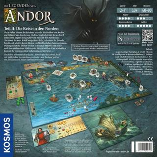 Kosmos  Spiele Die Legenden von Andor Erweiterung: Die Reise in den Norden 