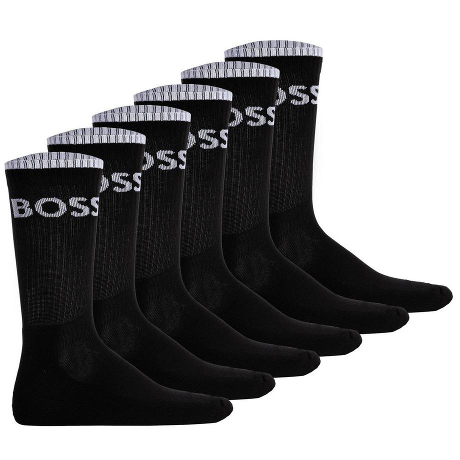 Chaussettes  Pack de 6 Confortable à porter-6P QS Stripe CC