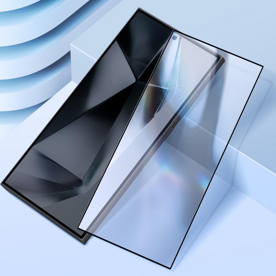 Avizar  Verre Samsung S24 Ultra Adhésif Noir 