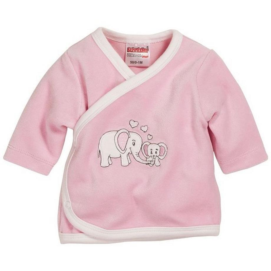 Schnizler  Flügelhemd Elefante rosa             44 