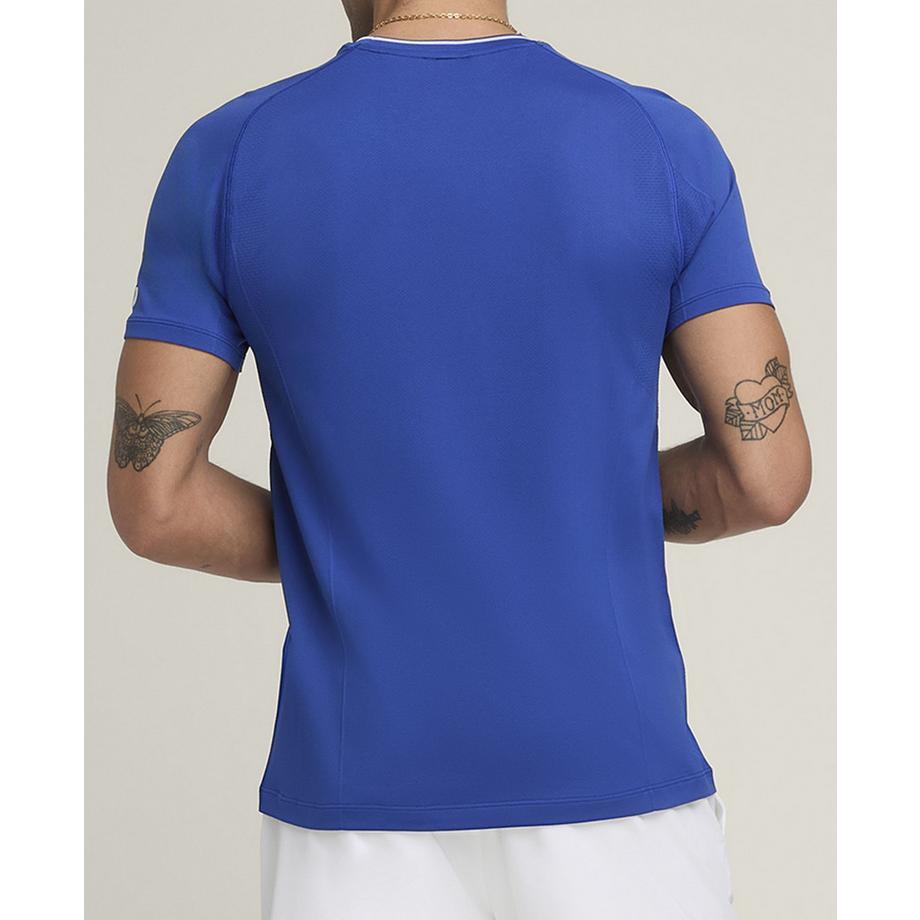 Wilson  Team Seamless Crew Homme Bleu Royal 