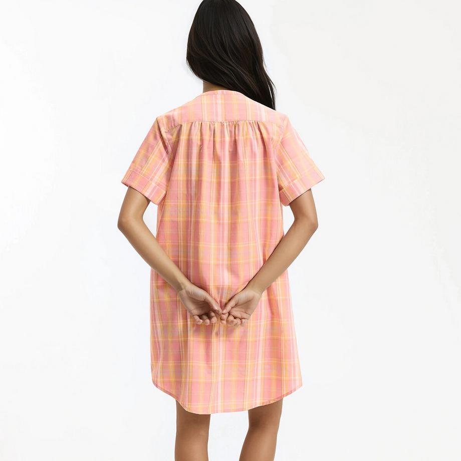 La Redoute Collections Chemise de nuit Col Tunisien Coton  