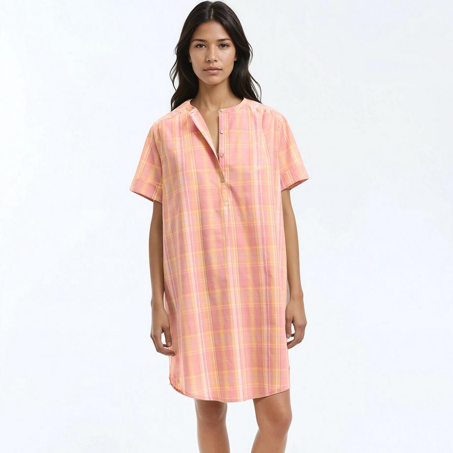 La Redoute Collections Chemise de nuit Col Tunisien Coton  