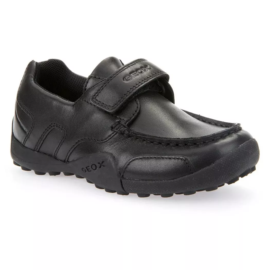Geox - SchulUniformSchuhe Snake loafer, Lackleder, Snake Loafer Schuluniform Schuhe, 34.5, Schwarz