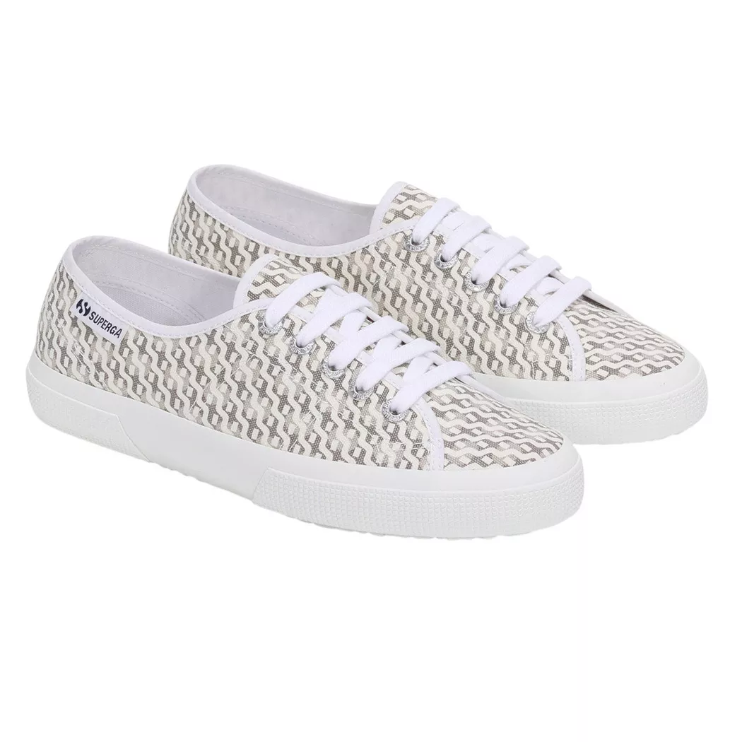 Superga - Sneaker 3750 Leggera, bedruckt, für Damen, Weiss, Größe 35.5