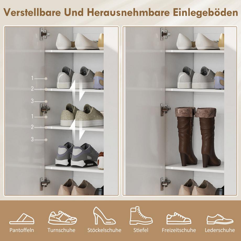 HOMCOM Schuhschrank  