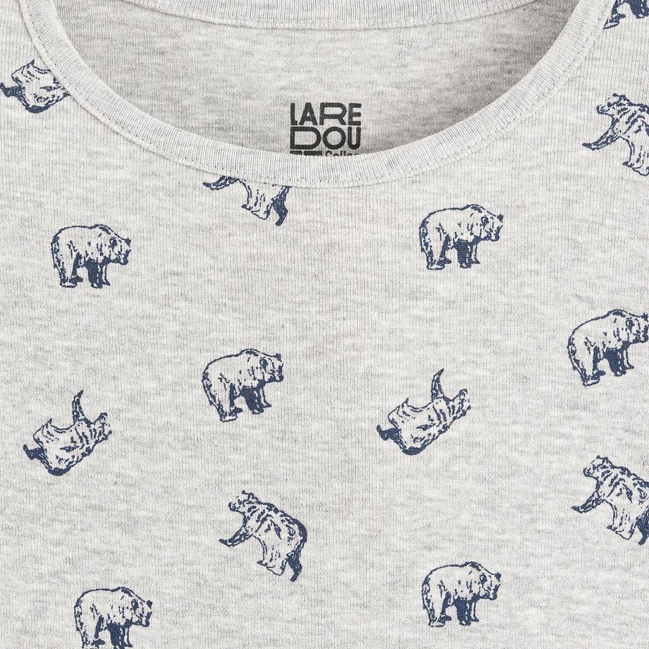 La Redoute Collections  Lot de 3 maillots de corps en côtes 