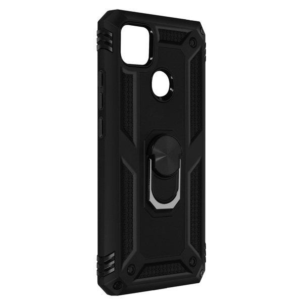 Avizar  Coque Ring Xiaomi Redmi 10A et 9C Noir 