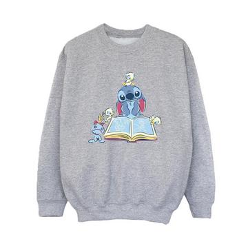 Reading Reading A Book Sweatshirt