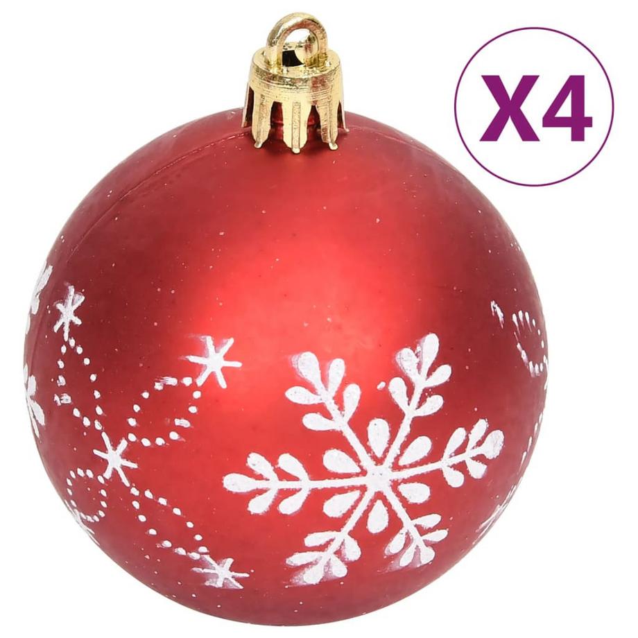 VidaXL set addobbi di Natale Plastica  