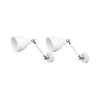 Beliani Set mit 2 Lampen aus Metall Modern MISSISSIPPI  