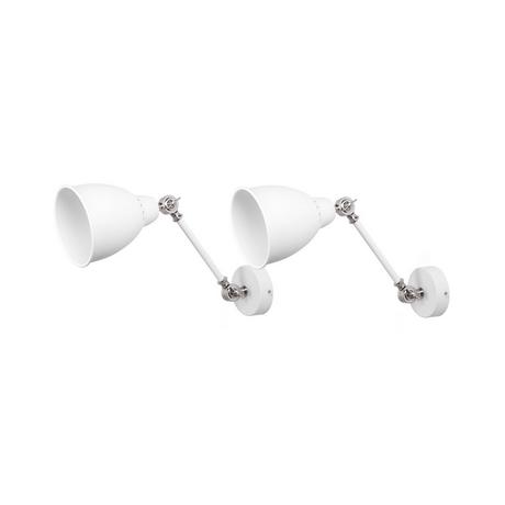 Beliani Set mit 2 Lampen aus Metall Modern MISSISSIPPI  