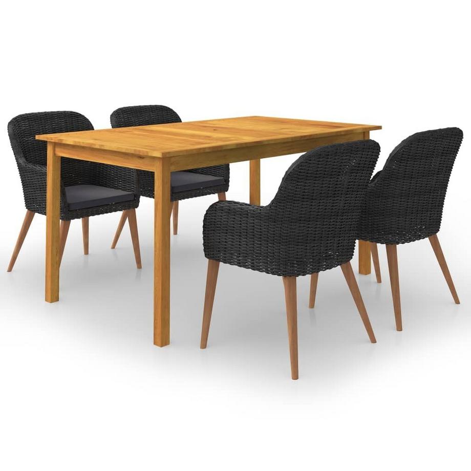 Ensemble de salle à manger bois d'acacia