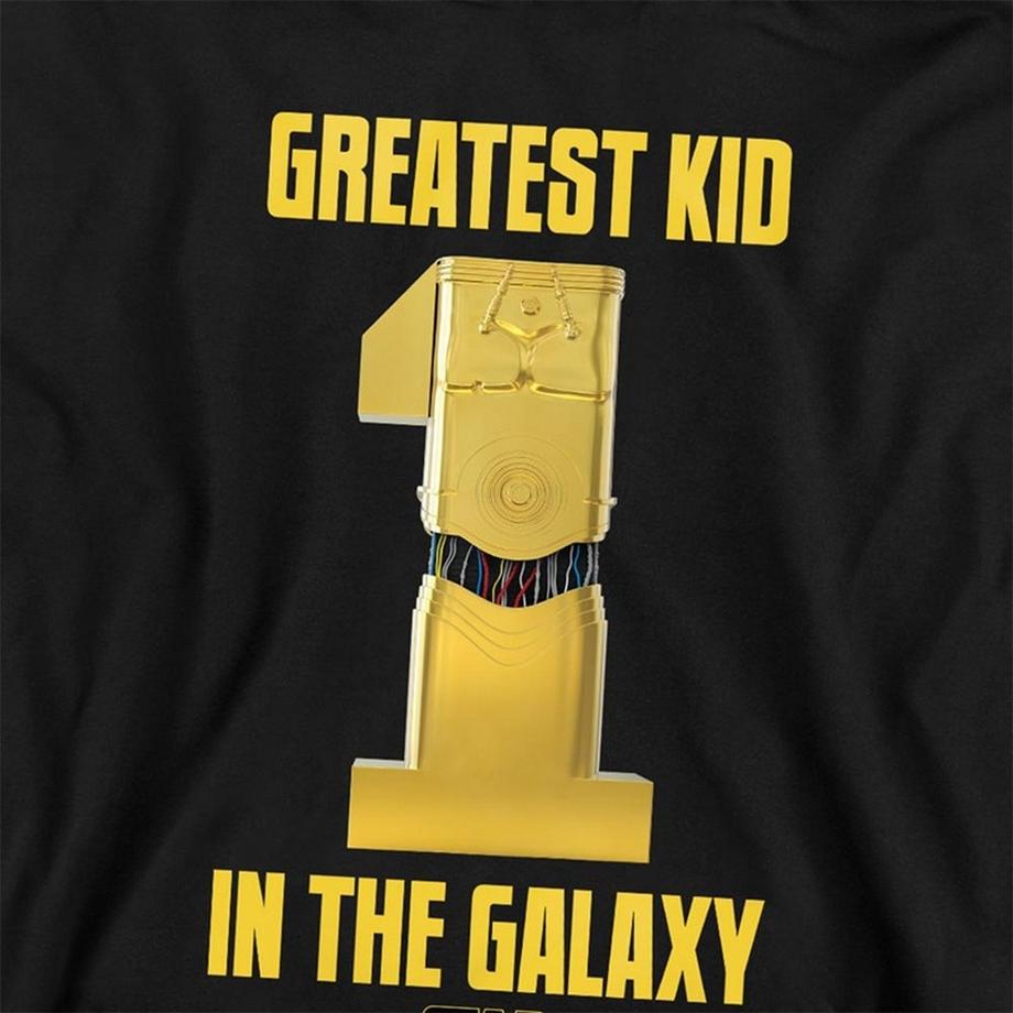 STAR WARS  Greatest Kid In The Galaxy Felpa Con Cappuccio C3po 